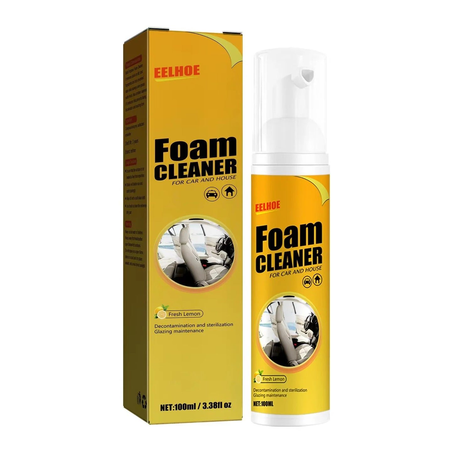 la mousse nettoyante pour l interieure des voiture FOAM CLEANER