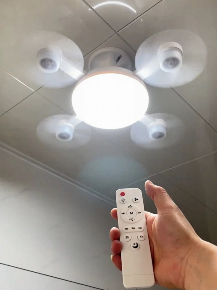 Éclairage de Ventilateur Élégant et Silencieux pour Salle à Manger et Salon
