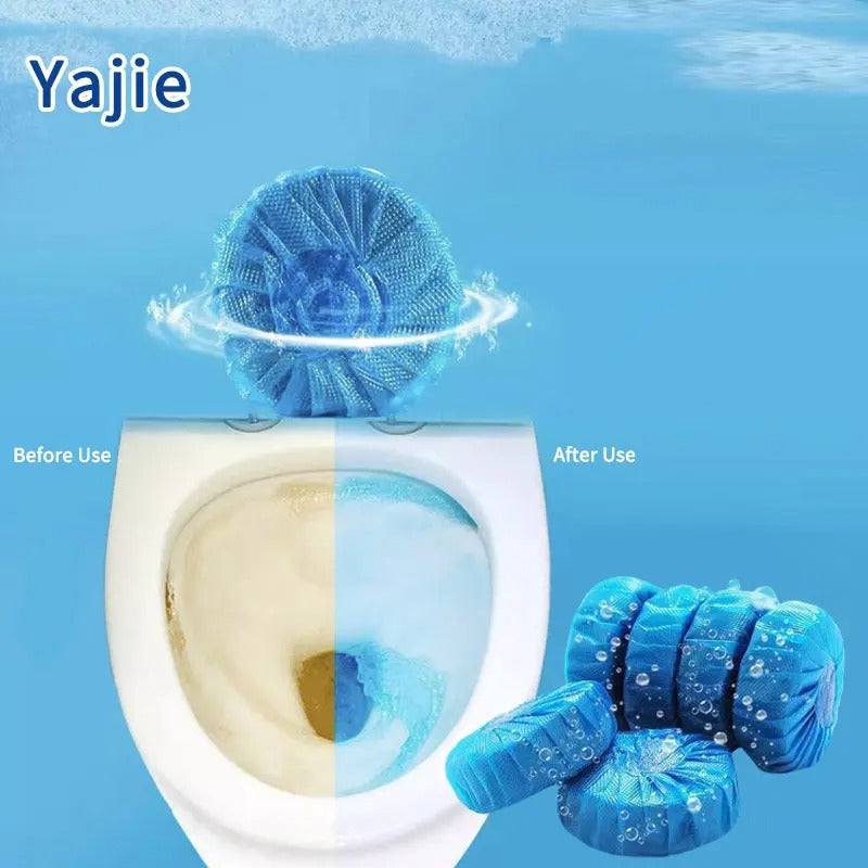 le Nettoyeur Automatique de Cuvette de Toilette Ours Bleu