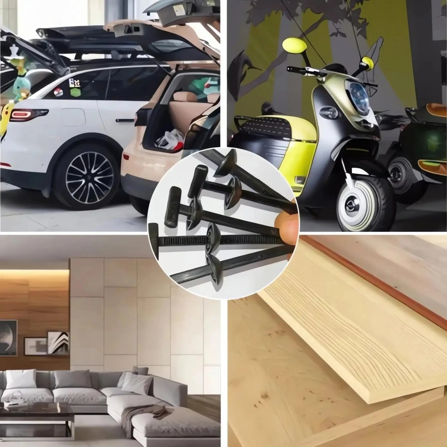 “Attaches Nylon Tout-en-Un”