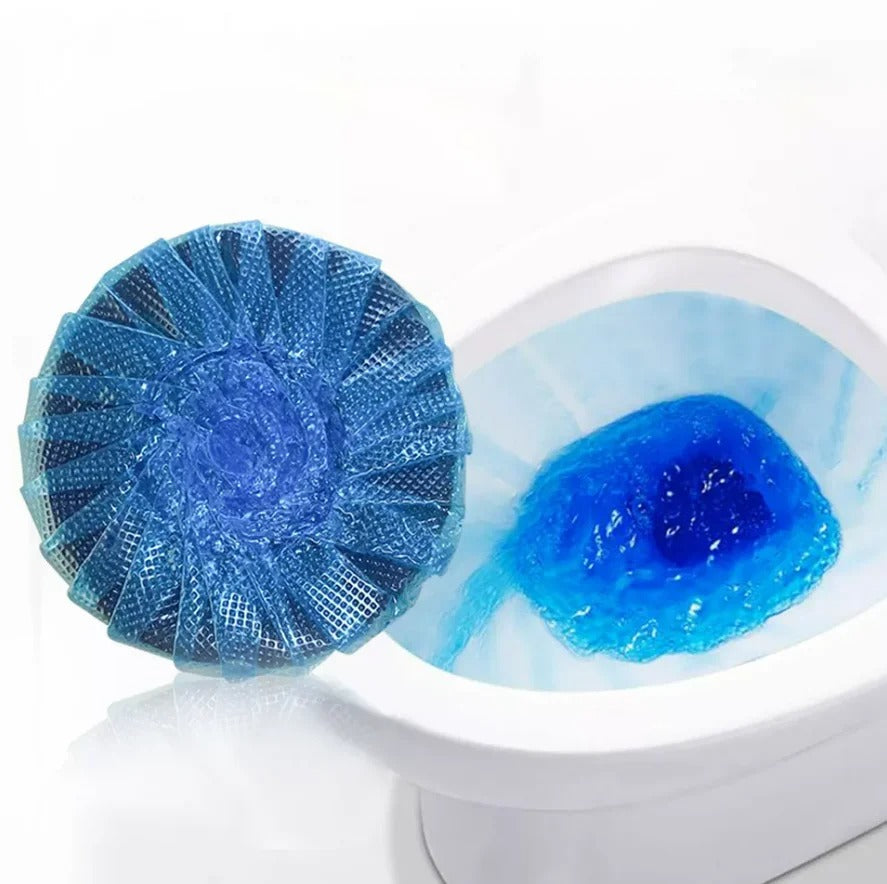 le Nettoyeur Automatique de Cuvette de Toilette Ours Bleu