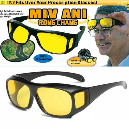 🕶️ Lunettes de Conduite Vision Nocturne &amp; Protection UV