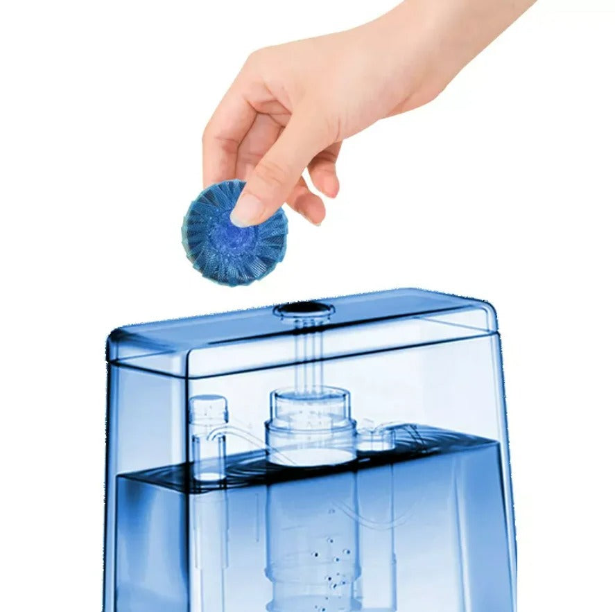 le Nettoyeur Automatique de Cuvette de Toilette Ours Bleu