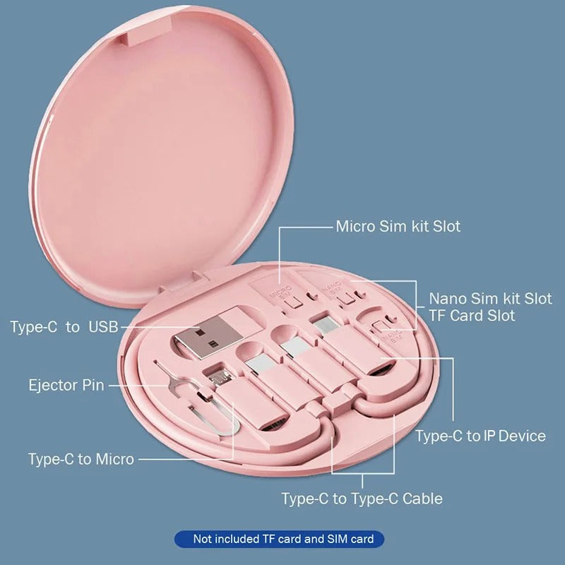 Kit de Câble Multiport 6 en 1 USB-C